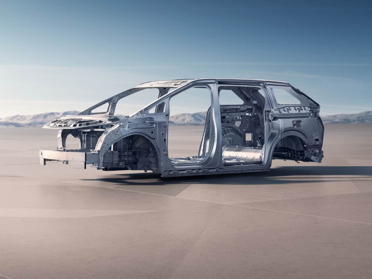 Сверхпрочная конструкция кузова в стиле крепости